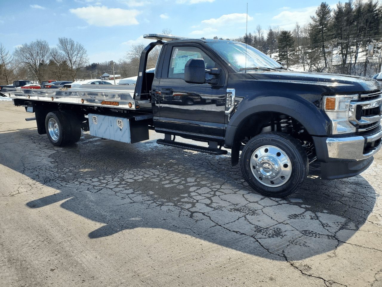 2021 Ford F550 7.3L Gas JerrDan Rollback Kentucky Tow Trucks